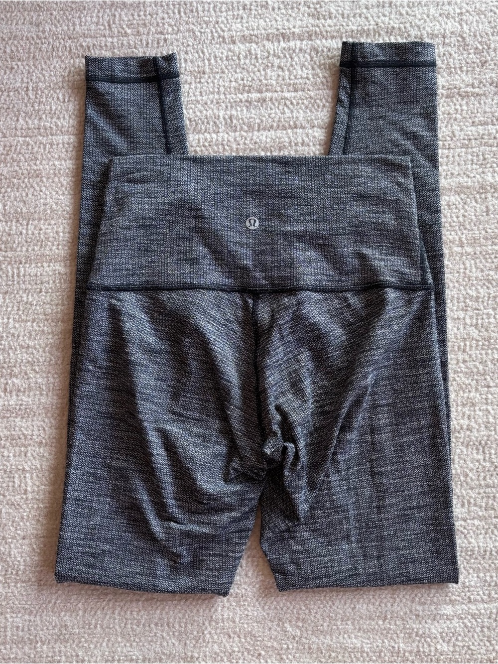 lululemon athletica Heathered Gray Performance Leggings